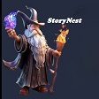 StoryNest logo – Free English Stories